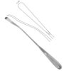 Endoscopic Face Lift Dissector, 23cm, 9mm, Slightly Curved Tip